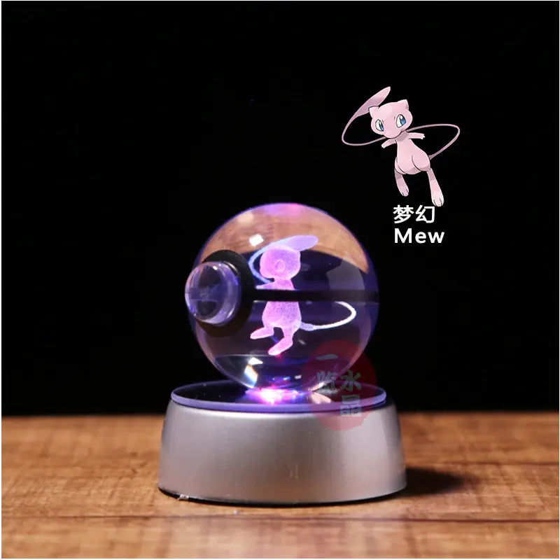 Pokémon Crystal Ball 3D Toys