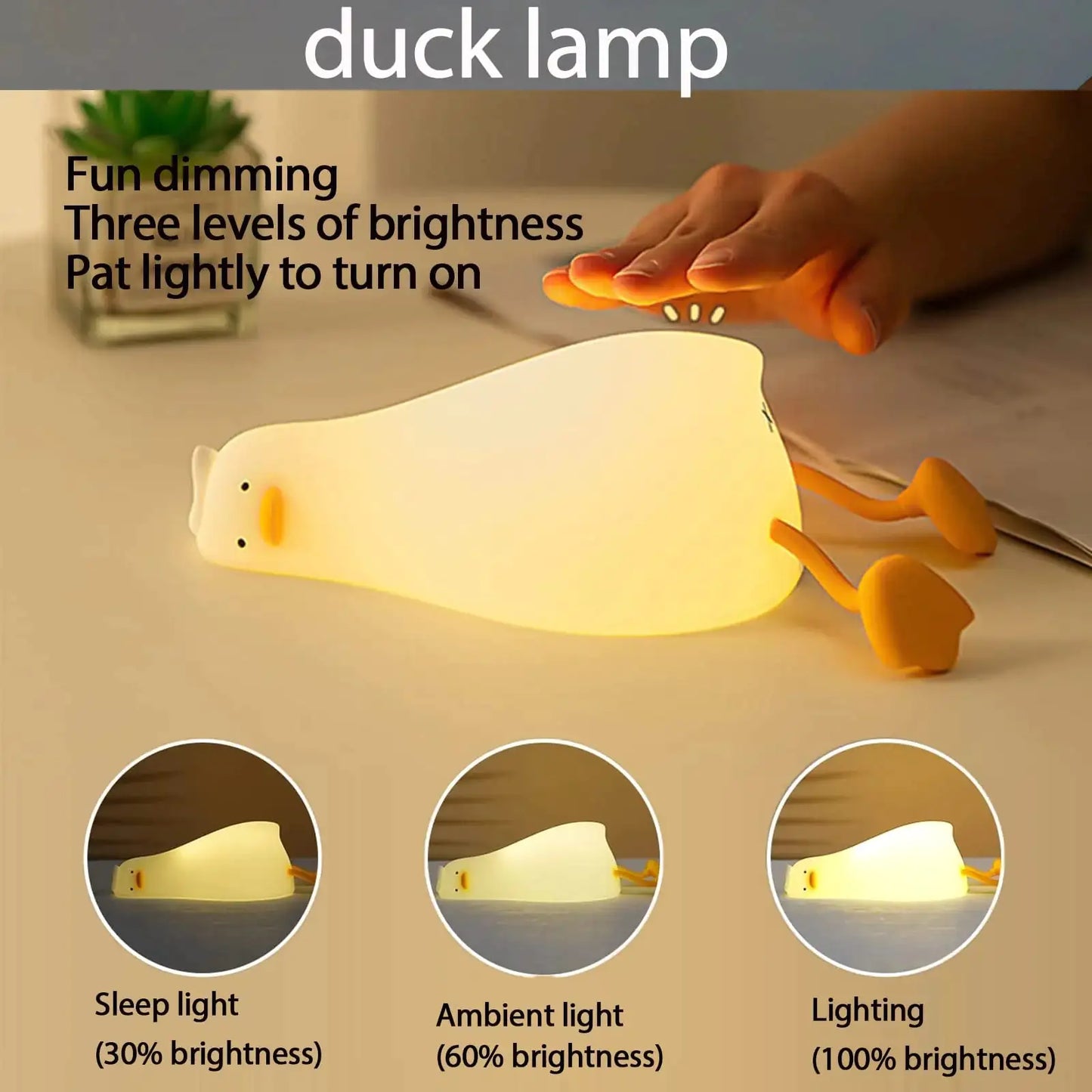 Feather Glow Night time Duck Light