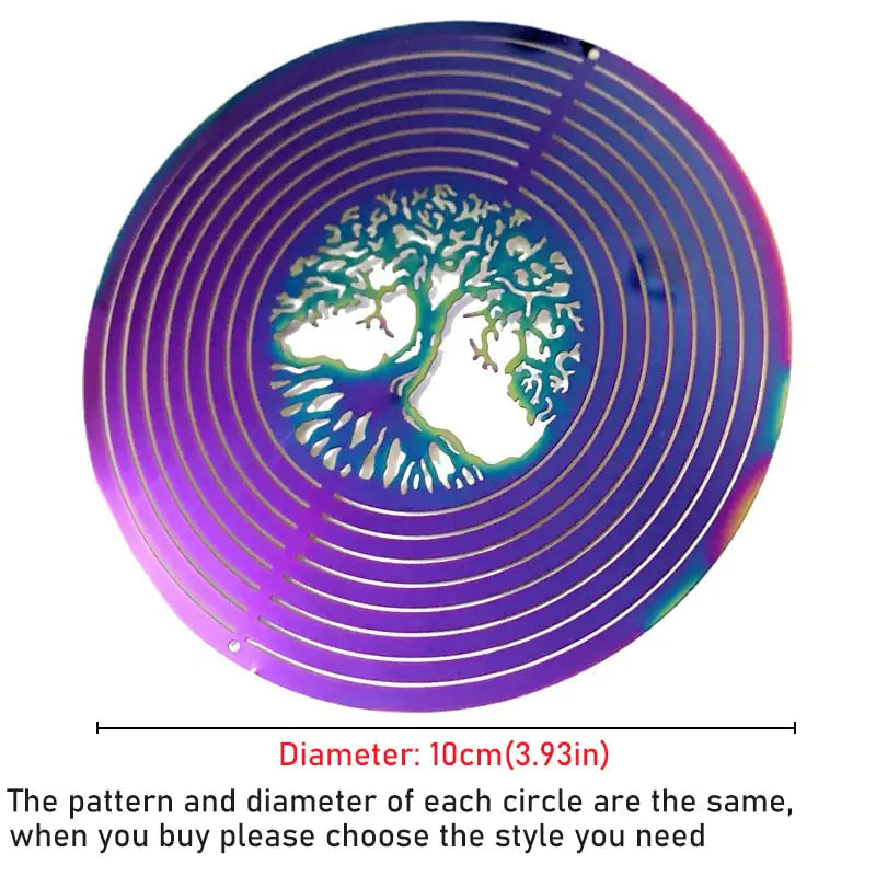 Rotating Wind spinner