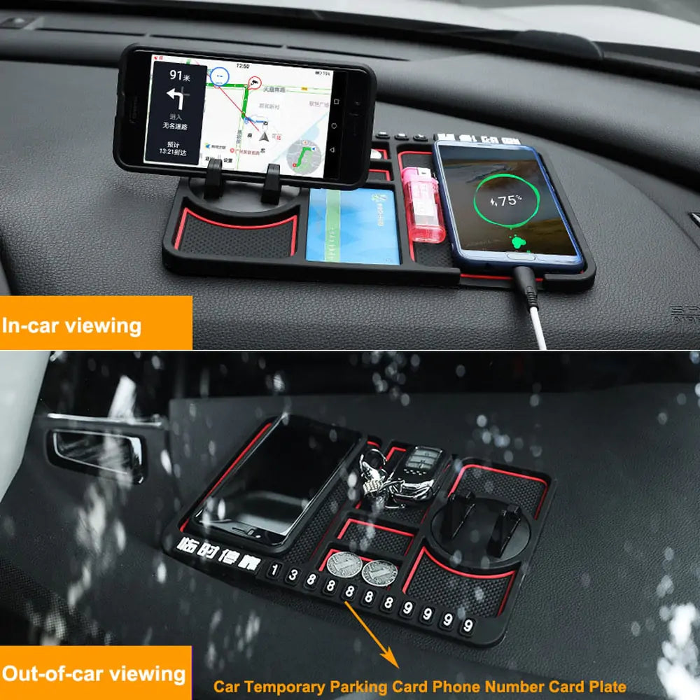 Multifunctional Car Anti-slip Phone Holder