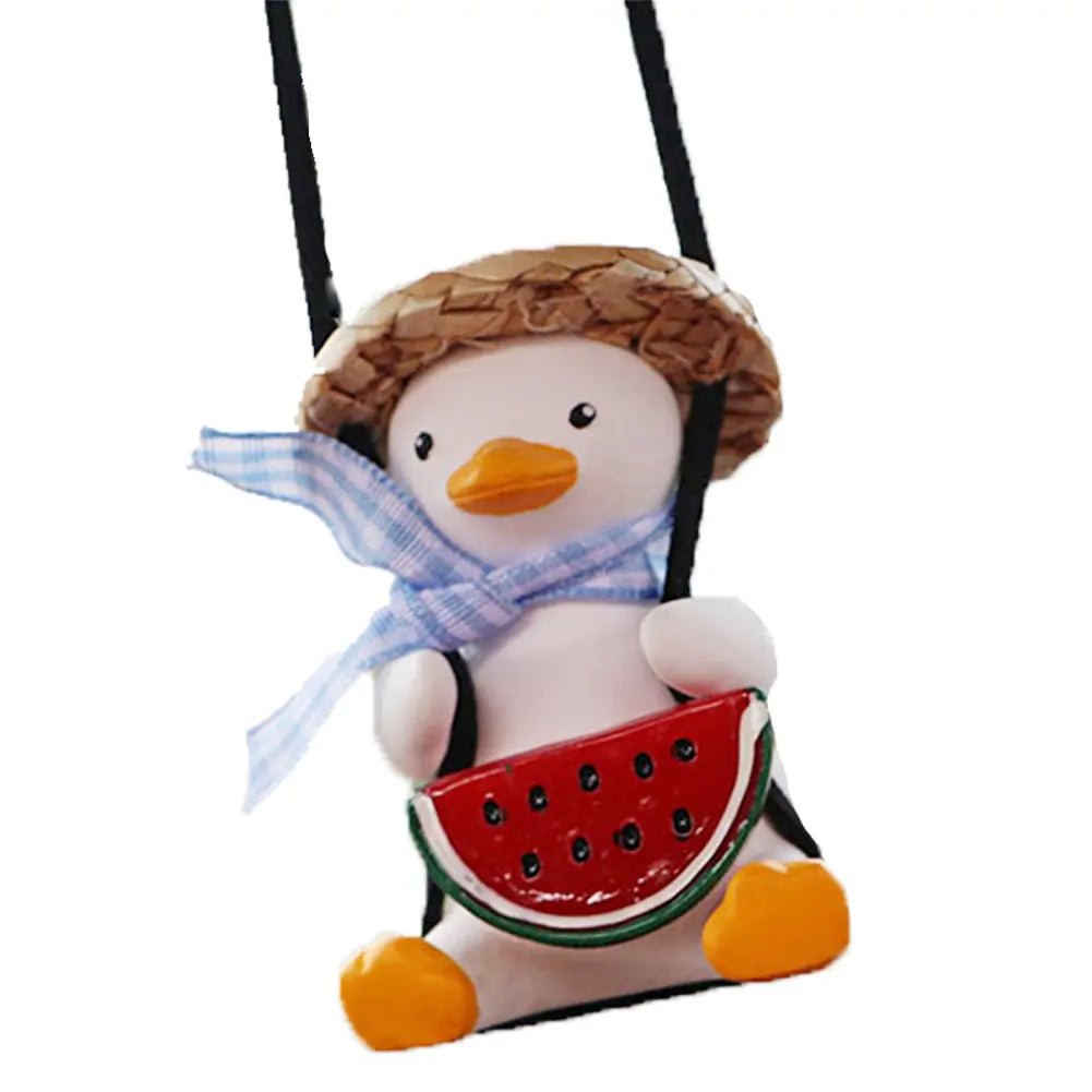 Car Pendant Cute Swinging Duck