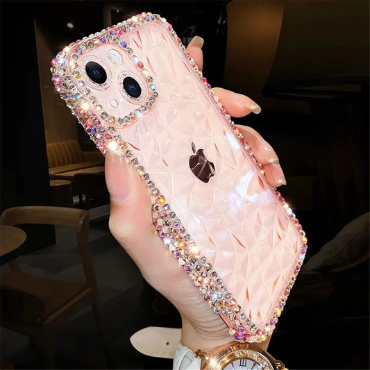 Glitter Diamond Transparent Phone Case