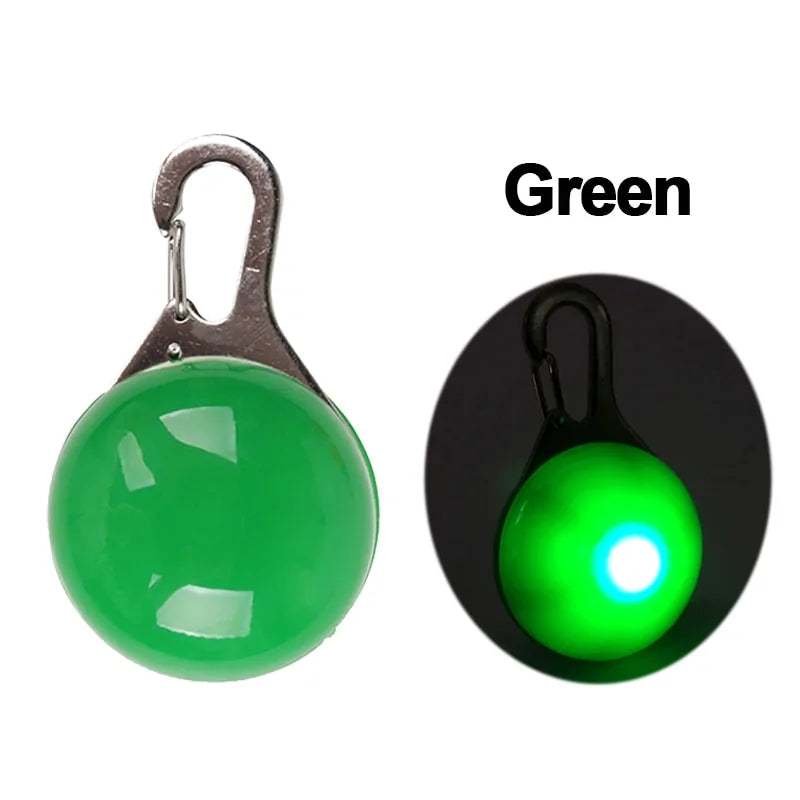 LED Pet Dog Collar for Night Safety, Glow-in-the-Dark Feature