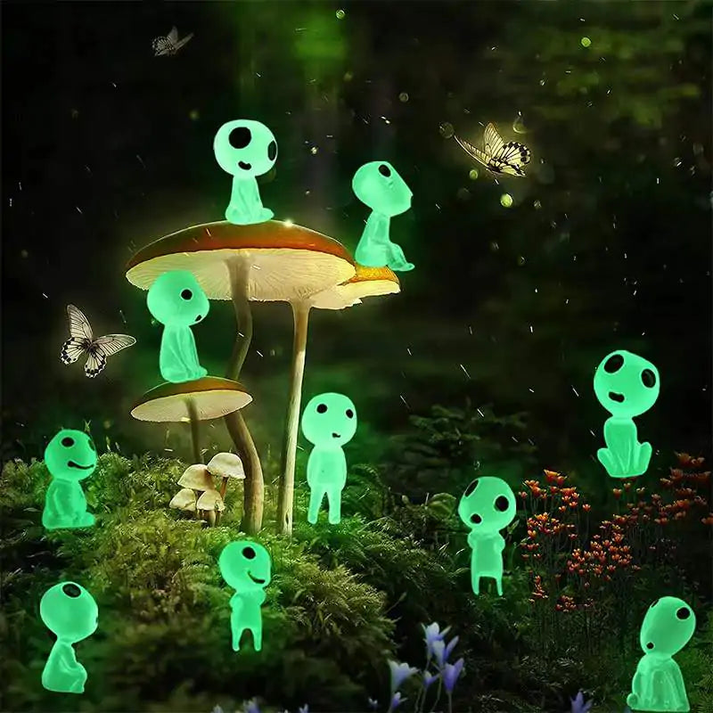 Luminous Garden Ornaments Set