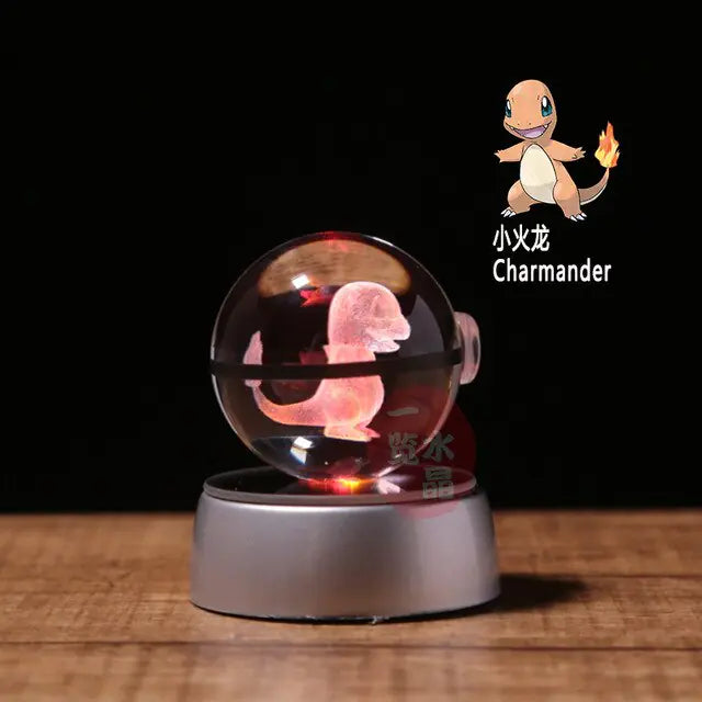 Pokémon Crystal Ball 3D Toys